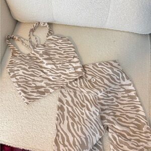 Astoria Athletic Zebra Print Set